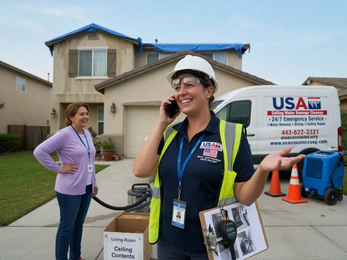 Ceiling Water Damage Restoration Jayess, MS FAQs