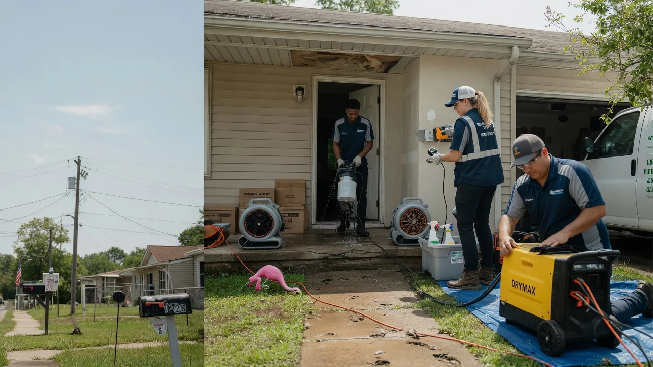 Storm Damage Water Removal in Jayess, MS near me